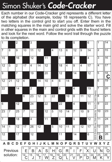 codebreaker crossword